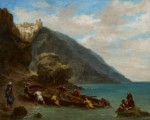 Delacroix-ViewOfTangierFromTheSeashore